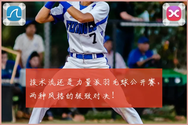 技术流还是力量派羽毛球公开赛,两种风格的极致对决!